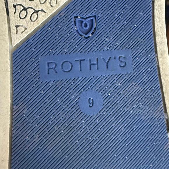 Rothy’s Leopard Print Women Slip On Shoes- SZ 9 - Picture 9 of 9